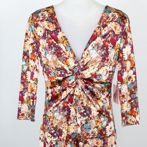 Floral Long Sleeve Dress